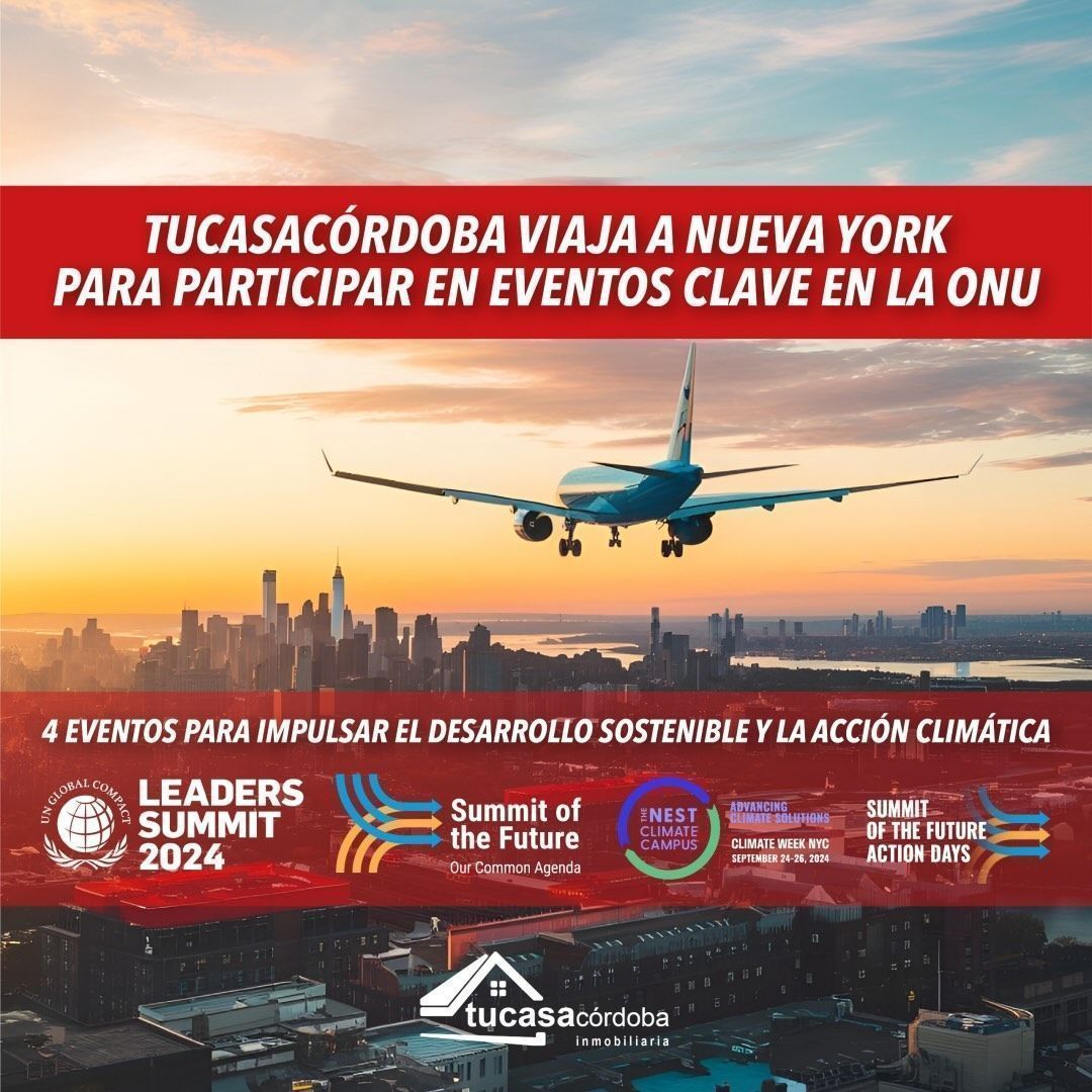 Tucasacórdoba participa en eventos clave en la ONU para impulsar el desarrollo sostenible y la acción climática
