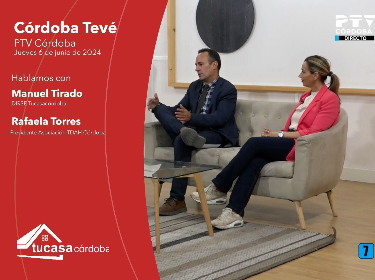 Visita de Manuel Tirado y Rafaela Torres a PTV Córdoba: Inmobiliarias y Acción Social