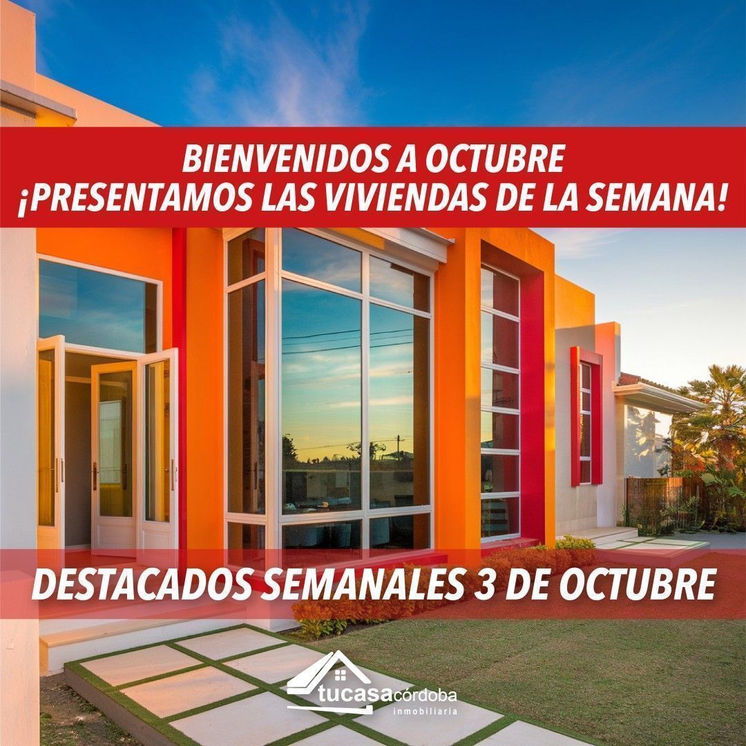 Bienvenidos a Octubre. Presentamos las ¡Viviendas de la Semana!