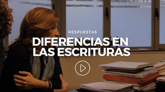 Respuestas: Las Diferencias en las Escrituras