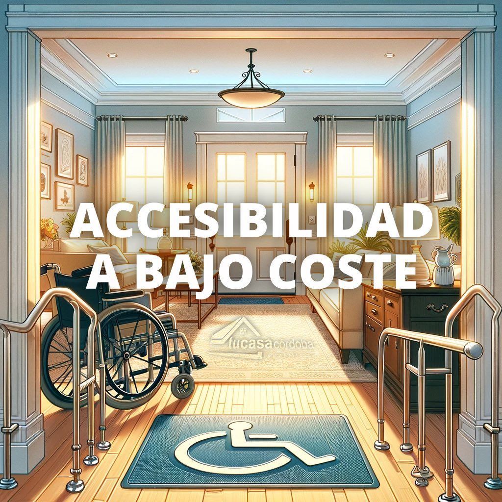 ¿Cómo puedo hacer más accesible una vivienda, a bajo coste?