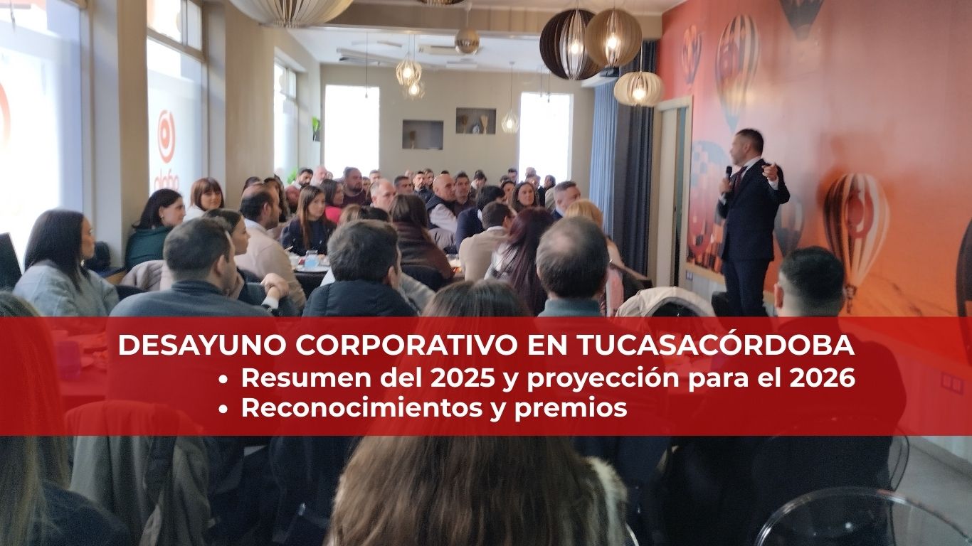 Desayuno de empresa Tu Casa Córdoba: balance 2025, impulso 2026 y reconocimientos al equipo