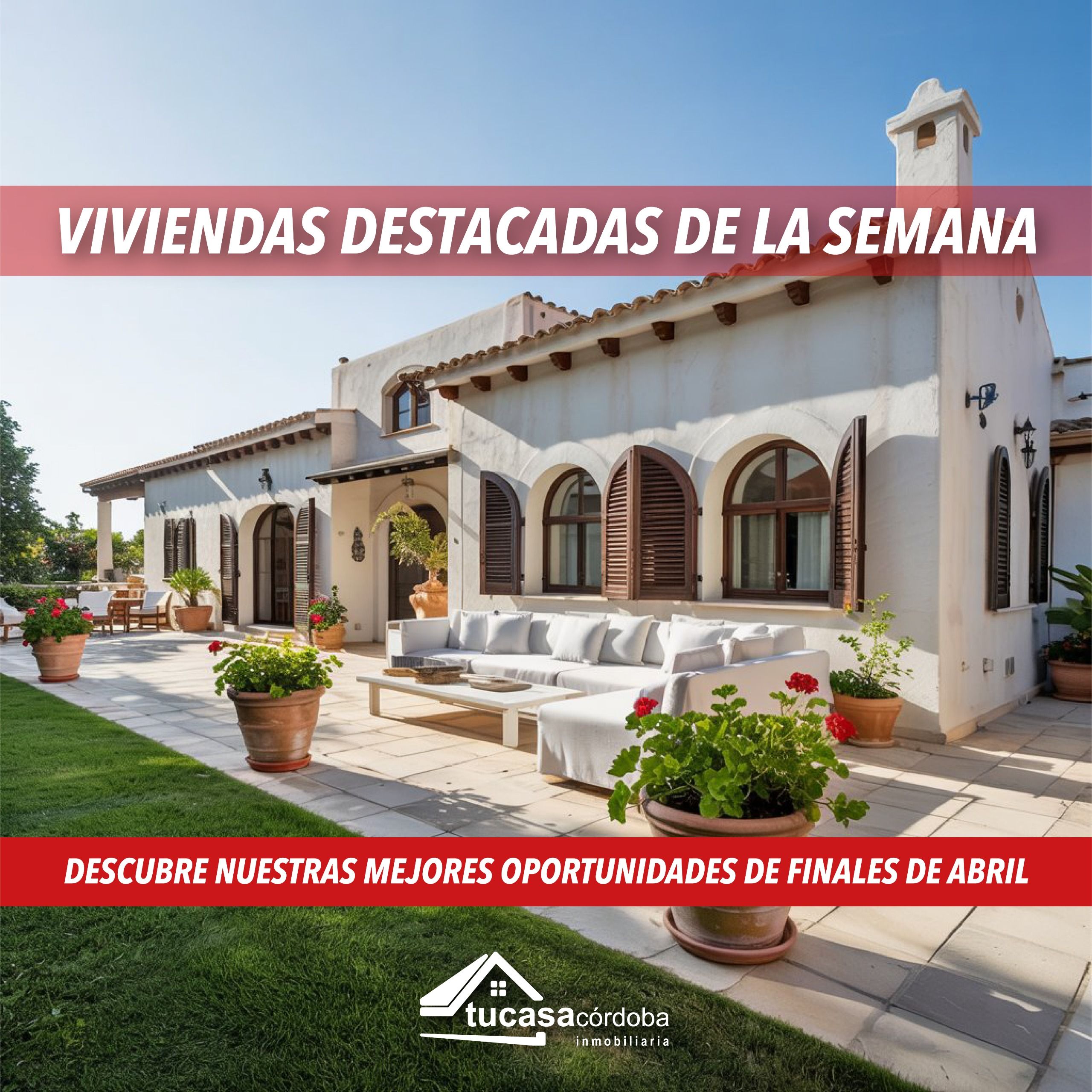 ✨ Inmuebles destacados de la semana en Tucasacórdoba. Vivienda y mucho más