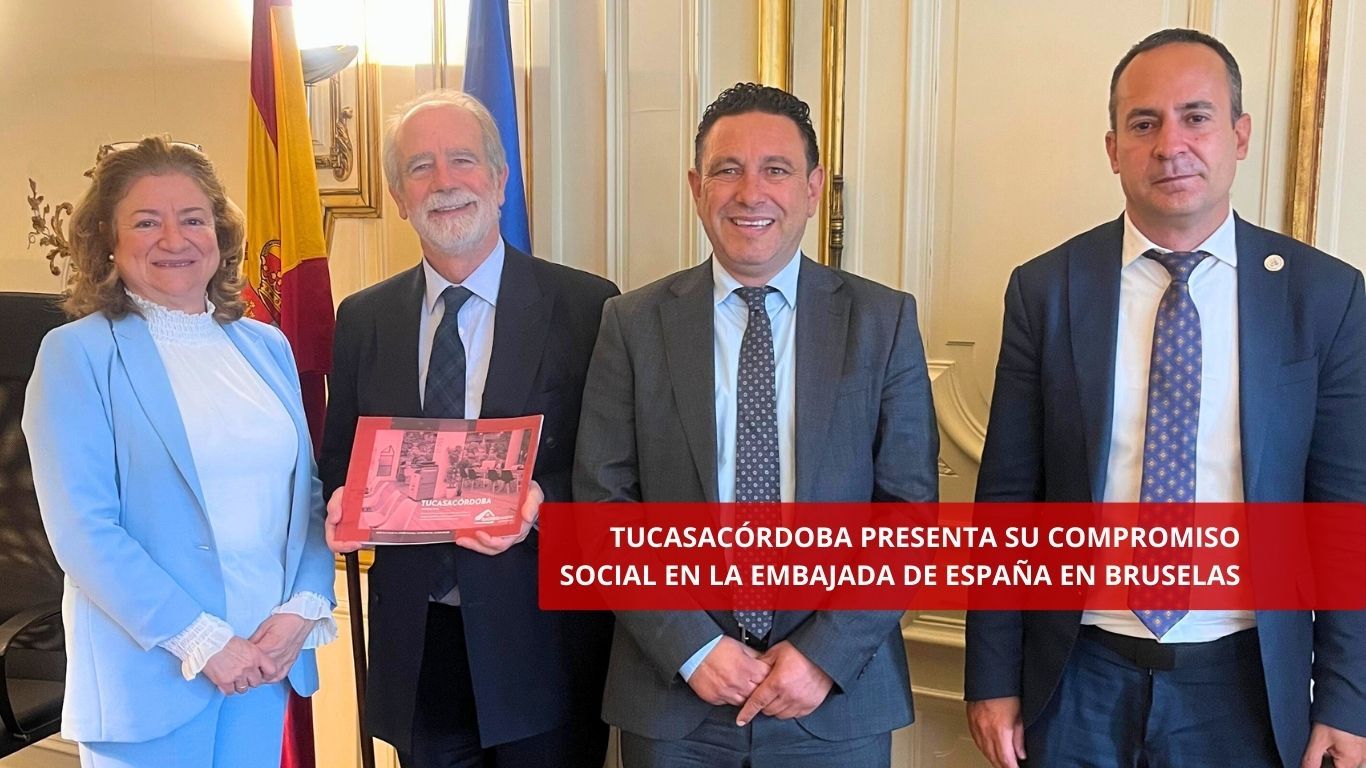 Tucasacórdoba presenta sus proyectos de impacto social en la Embajada de España en el Reino de Bélgica